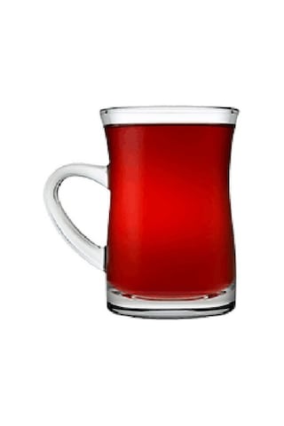 Paşabahçe 55613 Mila Kulplu Çay Bardağı 145Cc - 12 Adet