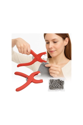 Buffer Plastik Çıt Çıt Pensi Kıyafet, Bebek Önlüğü, Gömlek Ve Tekstil Ürünleri İçin Çıtçıt Takma Aleti