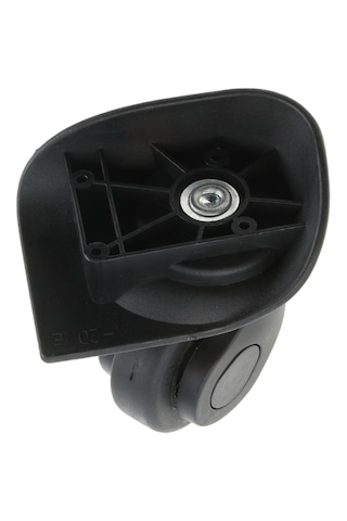 Suntek 1 Çift A20 Dilsiz Döner Tekerlekler Bavul Seyahat Için Siyah