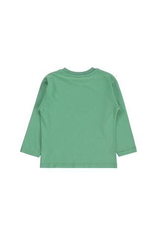 Silversun Kids Silversun Timsah Baskılı 2-7 Yaş Sweatshirt - Yeşil