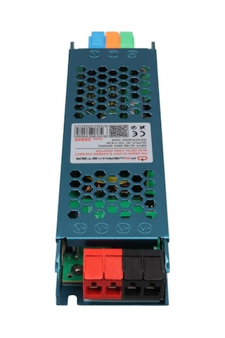 Powermaster Pm-26829 12volt 8.5amper 100watt Slim Metal Kasa Adaptör 180x50x23mm