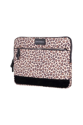 Bloominbag Earthy Leopard 15-16 İnç Laptop / Macbook Uyumlu Kılıf Kahverengi - Sarı