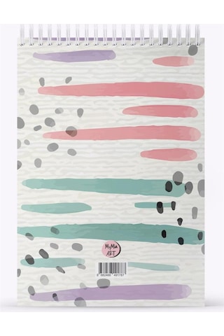My Mia Art Special Notes 12x17 Çizgisiz Defter Çok Renkli