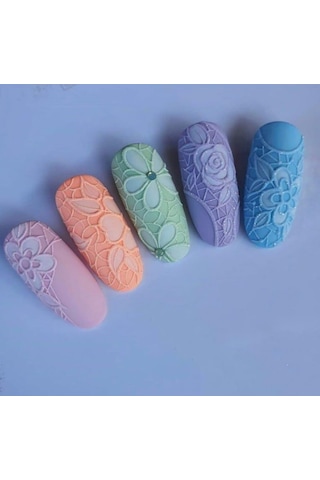 Açık Yeşil Akrilik Toz 401 5 Gr - Protez Tırnak Ve Nail Art İçin Profesyonel Renkli Akrilik Pudra