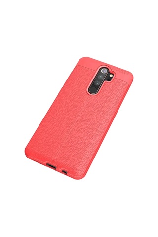 Xiaomi Redmi Note 8 Pro Kılıf Auto Focus Kapak - Kırmızı -
