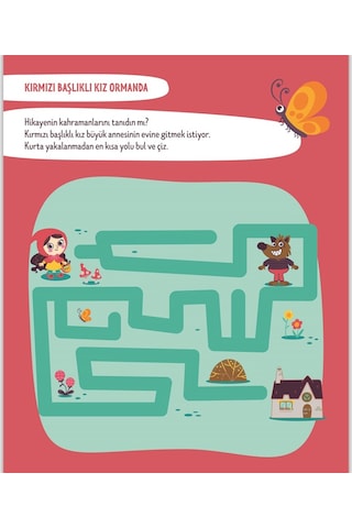 2-4 Yaş Yaz - Sil Eğlenceli Labirentler Etkinlik Kitabı 522395002