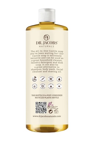 Dr. Jacobs Naturals Badem Özlü Çok Amaçlı Bitkisel Kastil Sabun 946ml