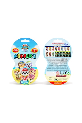Flipperz Paw Patrol Petrol Hacıyatmaz Lisanslı Köpek Figürlü Oyuncaklı Meyveli Şekerleme