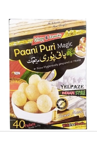 Yelpaze Hint Pani Puri Golgappa Çıtır Hamur Topları 150 G