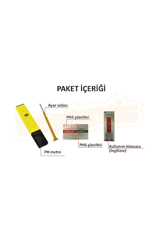 Ph Metre Dijital Ph Ölçer 0-14 Ph