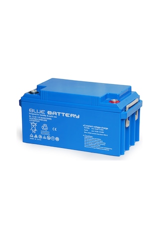 Blue Battery 12 V 65 Amper Bakımsız Kuru Akü Ups Aküsü
