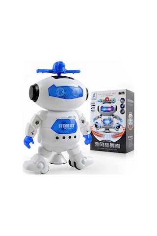 Dans Eden Robot Pervaneli Sesli Işıklı 20 Cm
