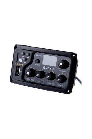 Joyo Eqmp3v2 Preamp Tuner Eq Saz için Eşikaltı Manyetik