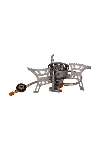 Pazly Taşınabilir Rüzgar Geçirmez Kamp Ocağı, Katlanabilir Split Yanıcı, Çok Renkli Çok Renkli