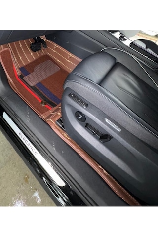 Volkswagen Tiguan 2024 Sonrası Aracına Özel 8d Çift Katmanlı Havuzlu Paspas Takımı Royal Desen