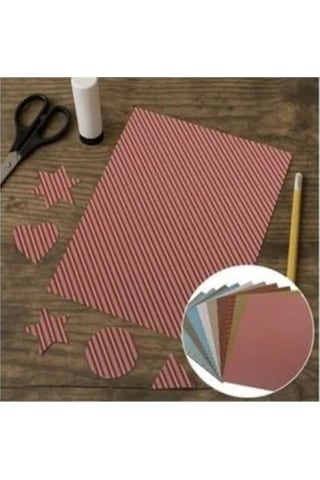 Sanatsal Bristol Karton 25x35 10lu Desenli Kağıt Ürünleri