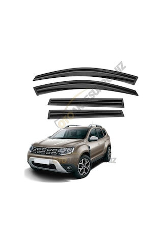 Cam Rüzgarlığı Fermeq Mugen Dacia Duster 2017+ 4lü