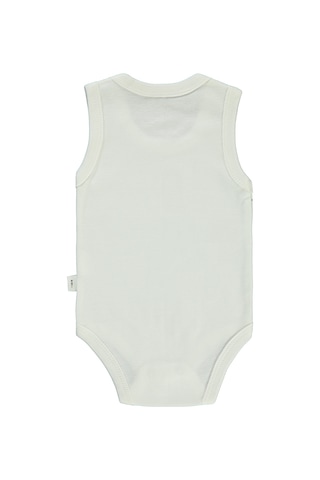 Civil Baby Erkek Bebek Çıtçıtlı Badi 1-18 Ay Ekru 14d20230223s1-2 Ekru