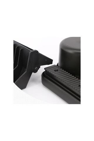 Wondernest Otomotiv Su Bardağı Tutucu, Araç İçi İçecek Tutucu, Arka Koltuk Tepsi Siyah Siyah