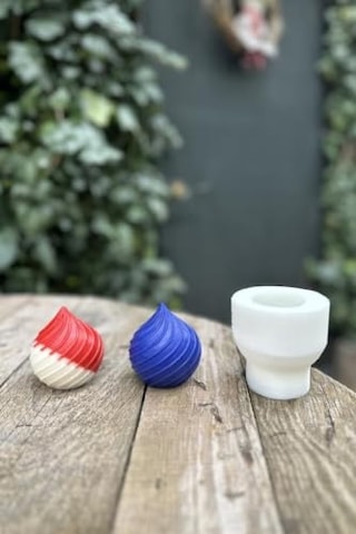 Rus Masalı Mum Kalıbı Silikon