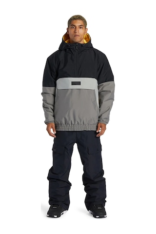 Dc Nexus Reversible Anorak Erkek Siyah Snowboard Ceketi Erkek Snowboard Ceketi Adytj03066