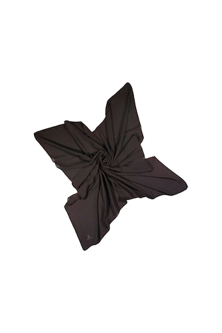 Mim Eşarp Mısırlı Eşarpları Aerobin Jazz Caz Eşarp 140x140 Cm Kahve