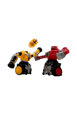 Birlik Oyuncak Savaşan Boksör Robotlar Kırmızı Klx700-17a Robot