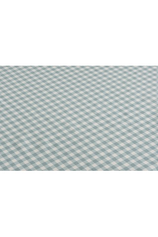 Ekose Masa Örtüsü Turkuaz