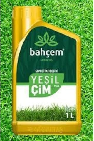Gübretaş Bahçem Yeşil Çim Plus Sıvı Bitki Besini 1Lt