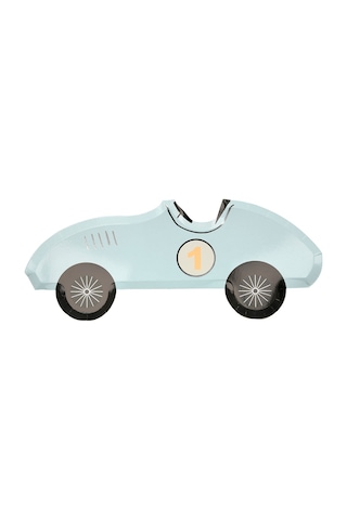 Meri Meri - Race Car Plates - Yarış Arabası Tabak - 8'li