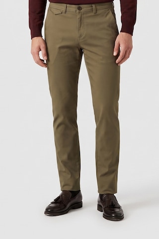 Twn Slim Fit Yeşil Armürlü Chino Pantolon 7ecc3s208232m Çok Renkli