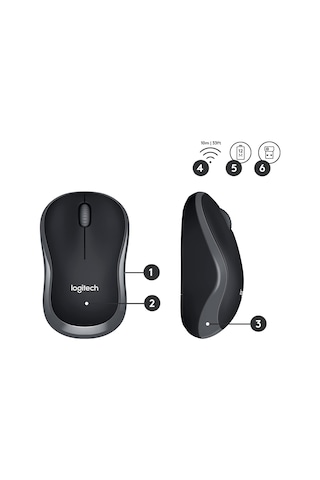 Logıtech Mk330 Q Tr Kablosuz Set-siyah 920-003988 Optik