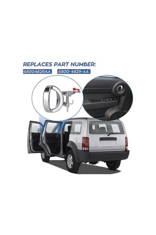 Dodge Nitro 2007-2011 İçin 4 Adet/takım Araç İç Kapı Kolu 68004828aa 68004829aa Saten Kapı Kolu Kaiyi