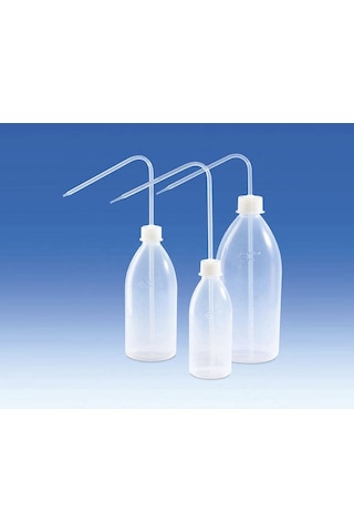 Piset, Yıkama Şişesi, Dar Boyunlu, Plastik 1000 Ml