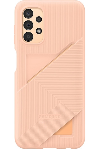 Samsung Galaxy A23 A235 Kılıf Kart Yuvalı Silikon Kapak EF-OA235TPEGWW