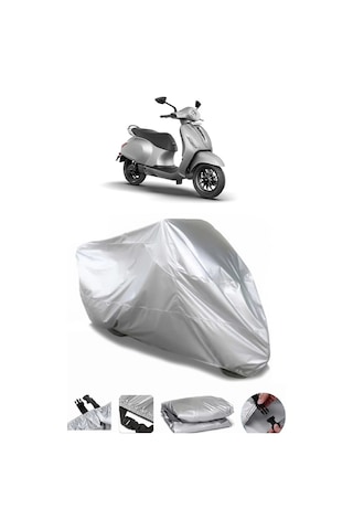 Bajaj Chetak Motosiklet Brandası Su Geçirmez Örtü