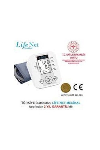 Life Net Medikal Üst Koldan Ölçer Dijital Tansiyon Aleti Nabız Öl