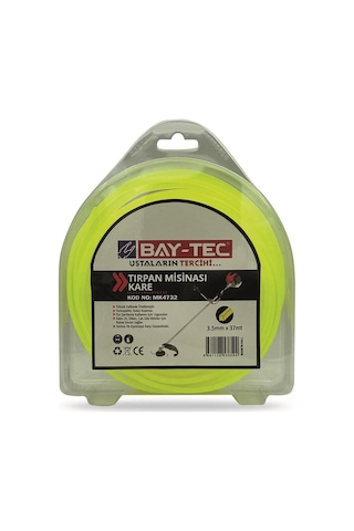Baytec Tırpan Misina Kare 3.3 Mm 41mt Mk4731