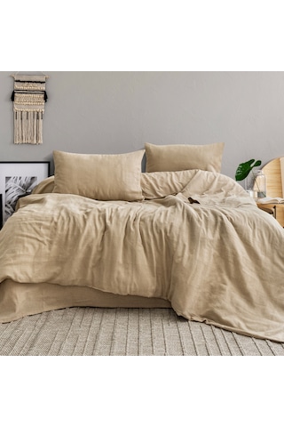 Schafer Home Etamine Pamuk Çk Nevresim Takımı 4 Parça-cappuccino Cappuccino