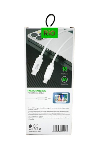 Rio Tech X-17 Pd Hızlı Şarj Ve Data Kablosu