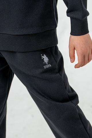 U.S. Polo Assn. Erkek Çocuk Nakışlı Siyah Uzun Kol Eşofman Takımı Us2631-c-v1 Us2631-c-v1