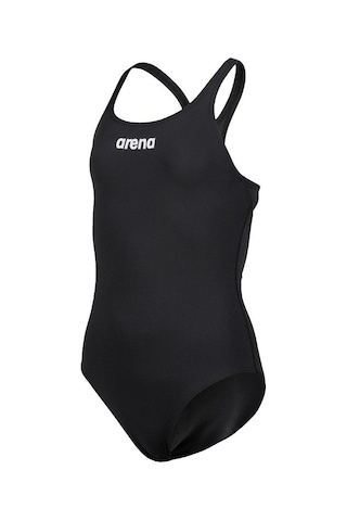 Arena Solıd Kız Çocuk Yüzücü Mayosu 004762550 Siyah