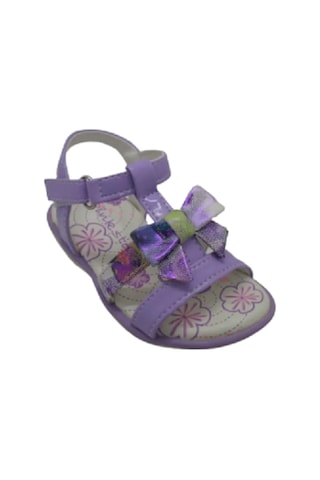 ANGELOKIDS 2227 FİYOKLU İLK ADIM SANDALET 19-23 LILA