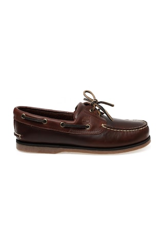 Timberland Tb025077 Classic Boat 2 Eye Kahverengi Erkek Ayakkabı Kahverengi