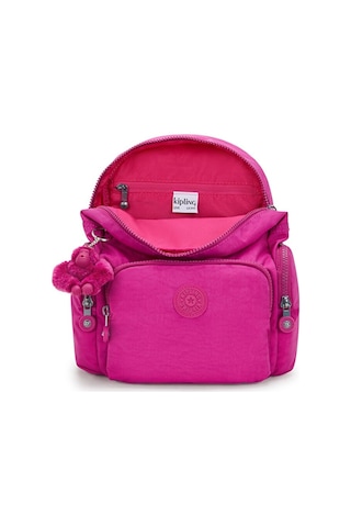 Kipling Kıplıng City Zip Mini Küçük Boy Sırt Çantası Pembe Glowıng Fuchsıa Pembe
