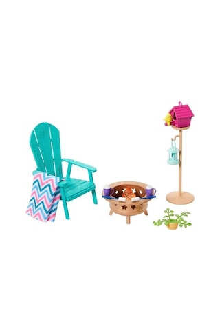 Barbie'nin Ev Dekorasyonu Oyun Setleri HJV32