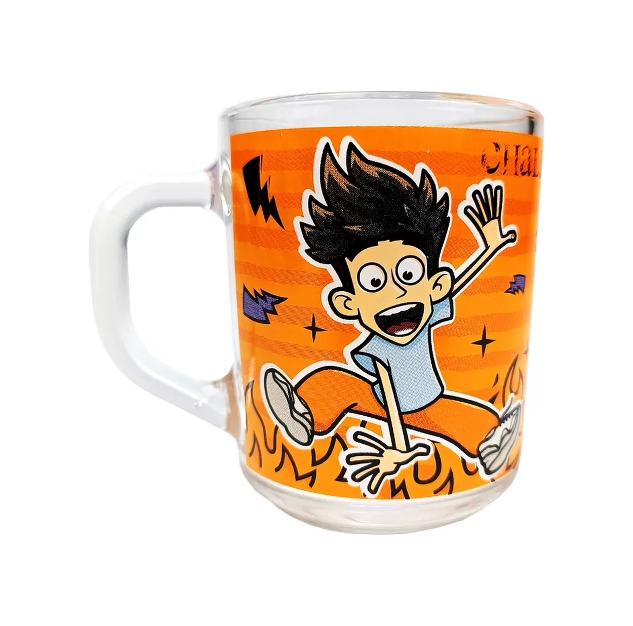 Nd Plej Çocuklar İçin Cam Çay Kupası 230 Ml Vlad A4 Challenge 182341803 Turuncu