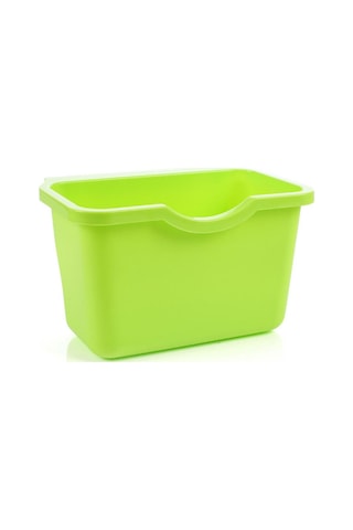 Mutfak Dolabı Kapısı Plastik Sepet Asılı Çöp Kovası Atık Kutusu Çöp Kasesi Kutusu Adm Yeşil