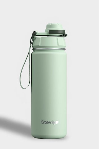 Stevig 1 Hand Leak-proof Sızdırmaz Çelik Termos 500 Ml Smoke Green St-221