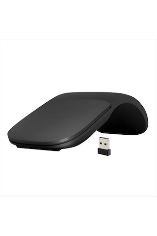 Katlanabilir Ark Dokunmatik Kablosuz Mouse Ultra İnce, Sessiz, 2.4g Usb Alıcılı, Pc/laptop Uyumlu -